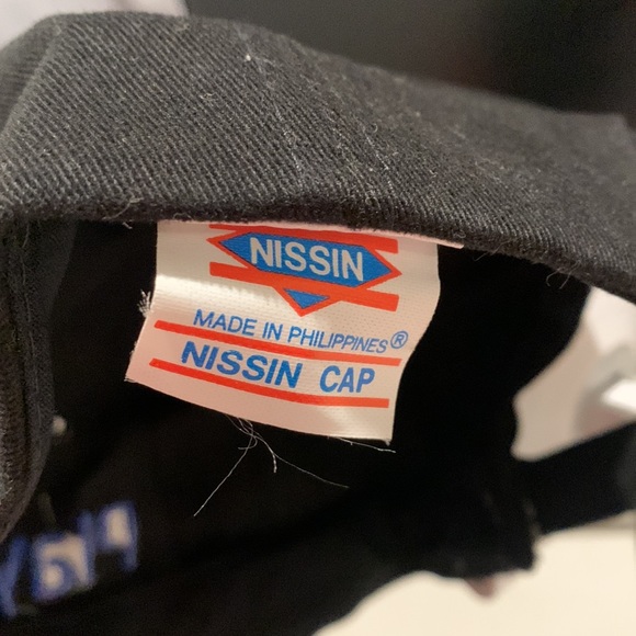 Nissan Cap PlayStation Black w/ Blue Lettering - Picture 4 of 7